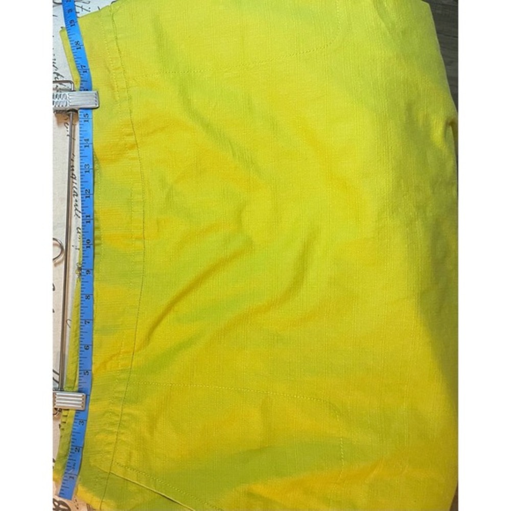 Talbots Bright lime green Skirt - Picture 4 of 8